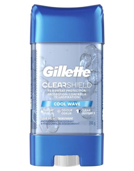 GILLETE CLEARSHIELD 5/1 108G