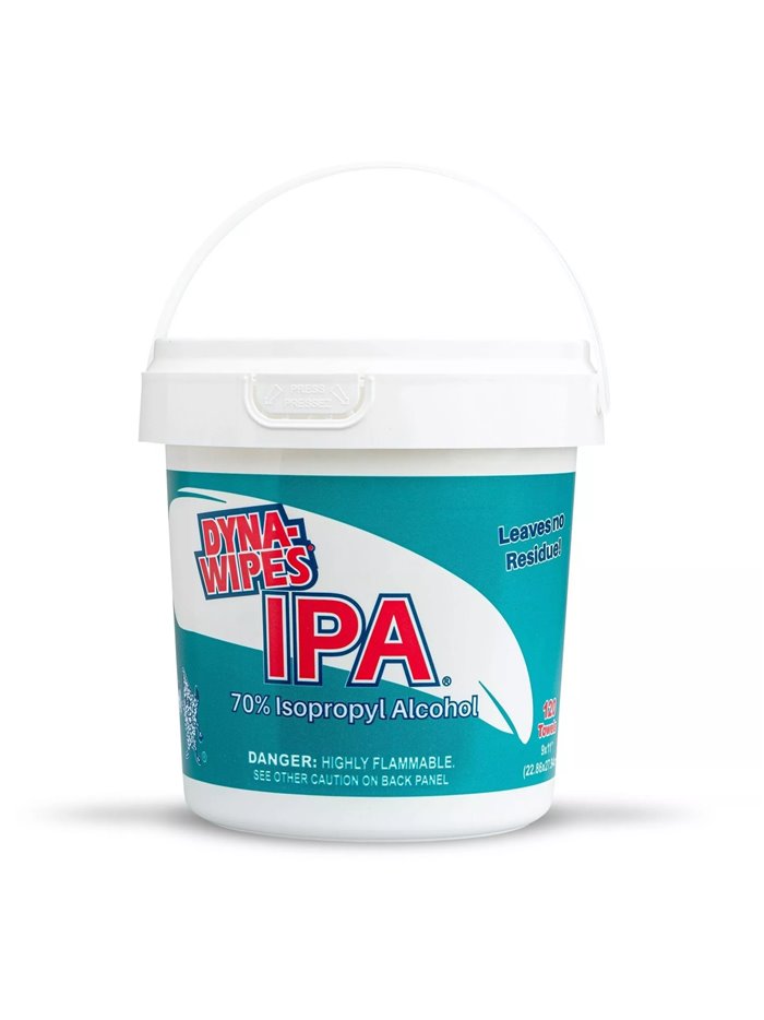 DYNA-WIPES 70% ALCOHOL WIPES (120WIPES)