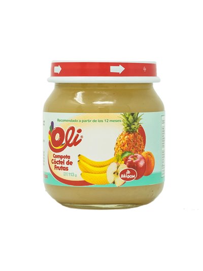 COMPOTA COCKTAIL FRUTAS BALDOM 24/1 113G