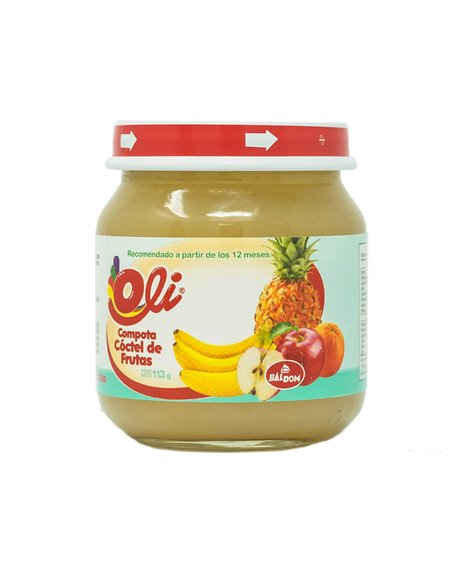 COMPOTA COCKTAIL FRUTAS BALDOM 24/1 113G