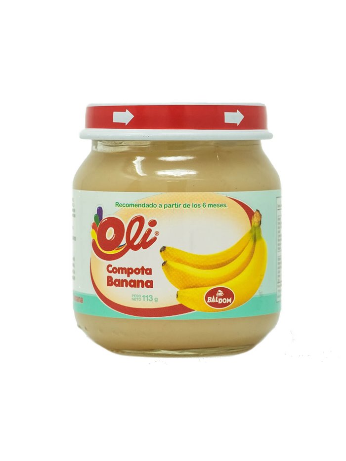 COMPOTA BANANA  BALDOM 24/1 113G