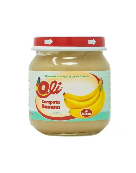 COMPOTA BANANA  BALDOM 24/1 113G