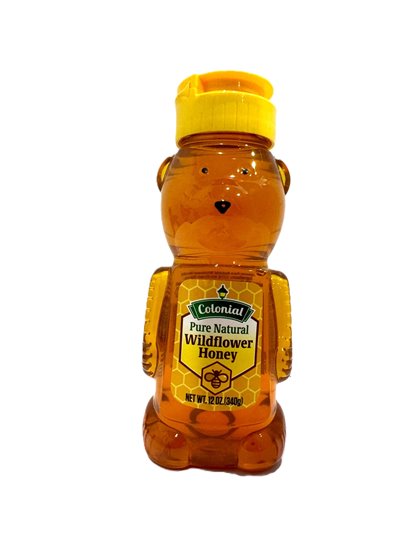 COLONIAL TEDDY HONEY 1/1 12OZ
