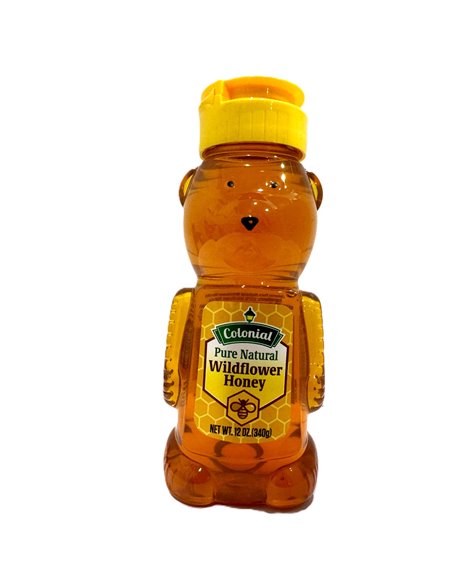 COLONIAL TEDDY HONEY 1/1 12OZ