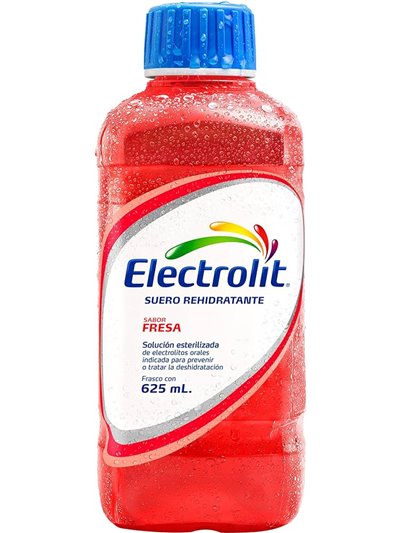 ELECTROLIT SABOR FRESA 12/1 625ML