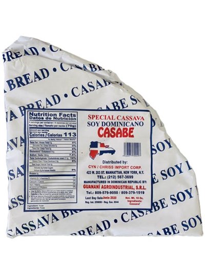 CASABE SOY  DOMINICANO 10/1 10OZ