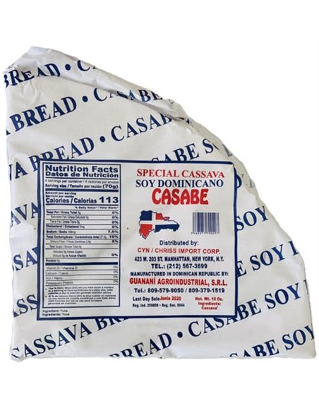 CASABE SOY  DOMINICANO 10/1 10OZ