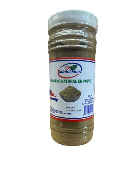 OREGANO  MOLIDO  SOY DOMINICANO 12/1 4OZ