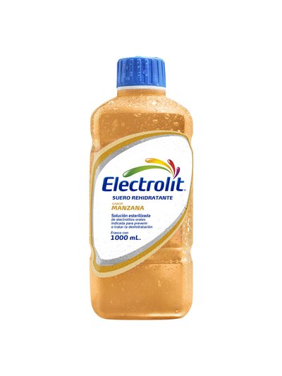 ELECTROLIT MANZANA 12/1 625ML