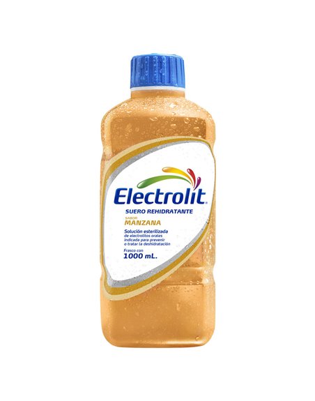 ELECTROLIT MANZANA 12/1 625ML