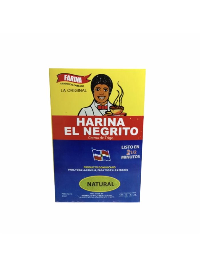 HARINA EL NEGRITO NATURAL 18/1 28OZ