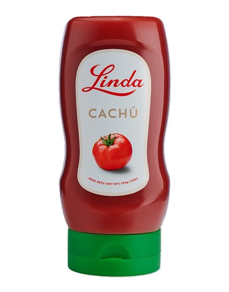 KETCHUP LINDA PLASTIC 16/1 13OZ