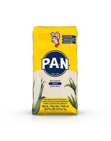 HARINA PAN WHITE 20/1 2.2OLBS