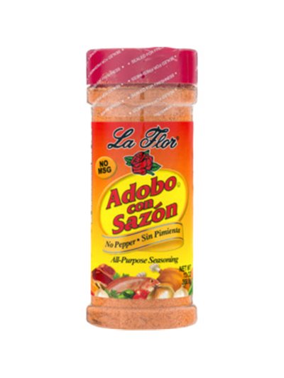 105D -  ADOBO W/SAZON NO PEPPER 12/13OZ LG