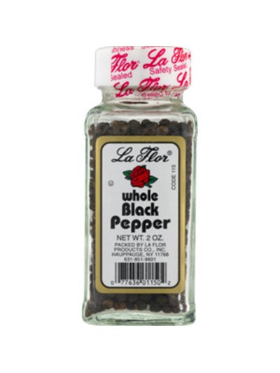 115 -BLACK PEPPER WHOLE MED