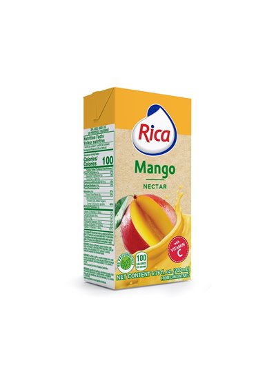 RICA  MANGO JUICE 24/1 200ML