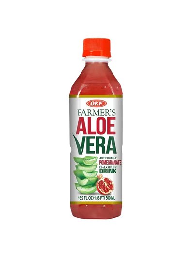 POMEGRANE OKF ALOE DRINK 20/1 16.9OZ
