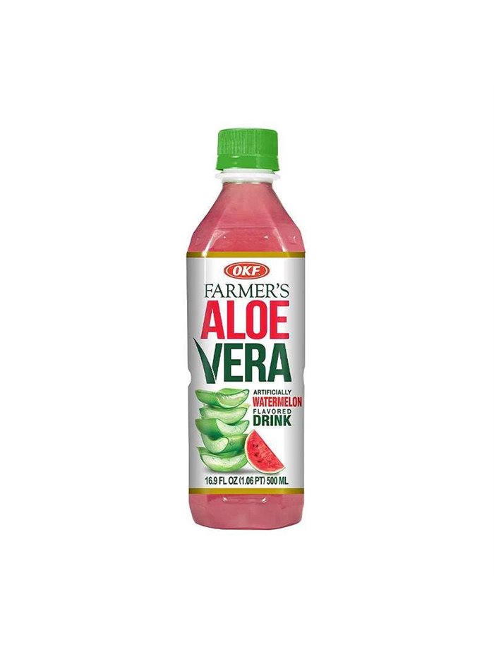 WATERMELON OKF ALOE DRINK 20/1 16.9oz